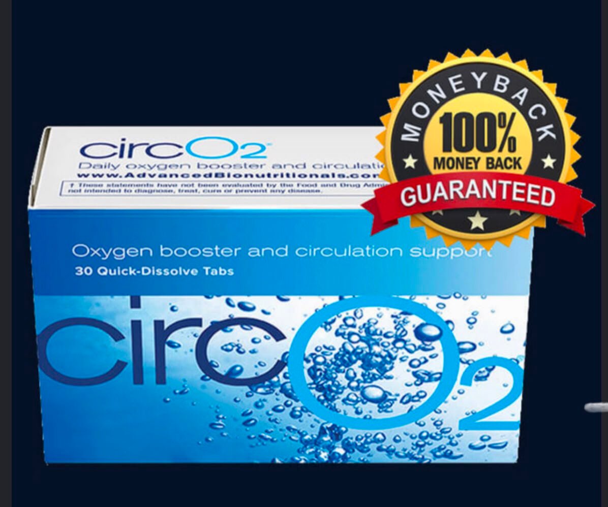CircO2 oxygen booster and circulation support, quick-dissolve tablets